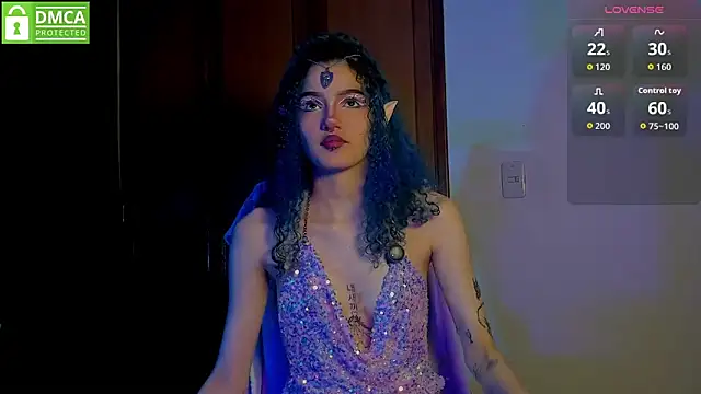 Bluedarkelf888 online show from 25, 9, 2025