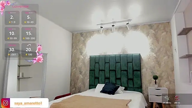 Saya Amaretto1 online show from 17, 2, 2026