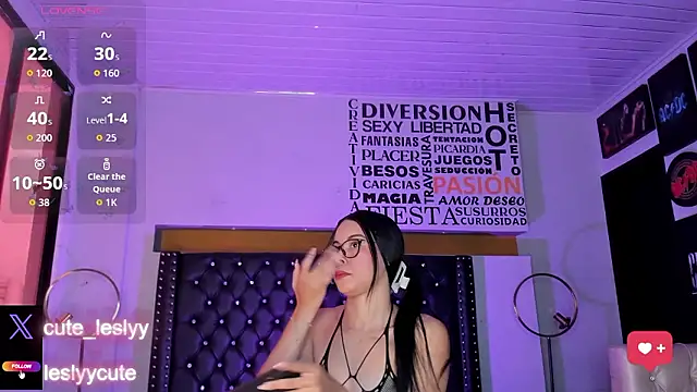 lesly cutee online show from 11, 1, 2026