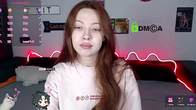 Snapshot of AmourLily chatting on 8, 7, 2026 AmourLily online show from 8, 7, 2026