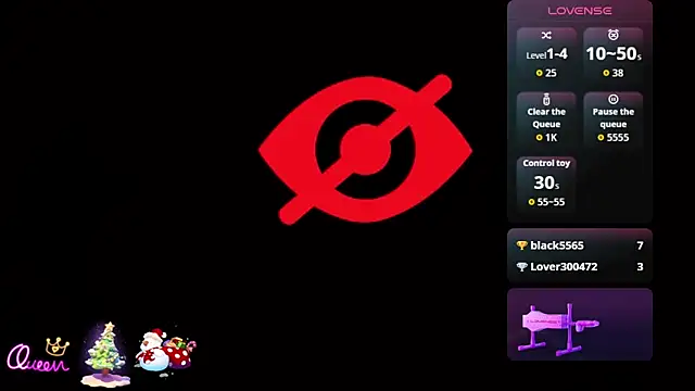 Chatqueen online show from 15, 12, 2025