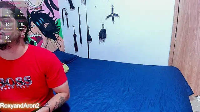 RoxyandAron2 online show from 26, 10, 2025