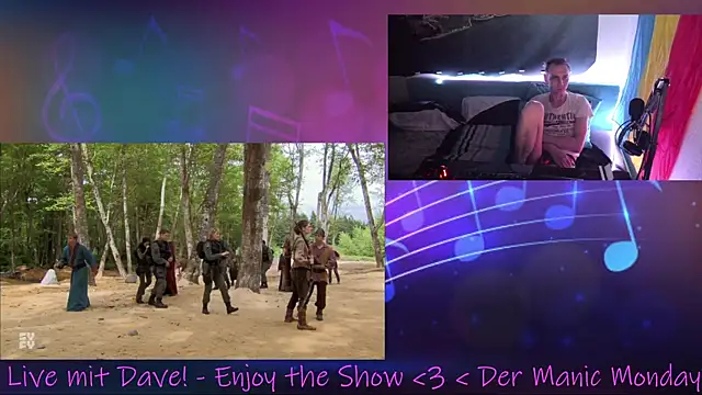 Snapshot of DaveLindau chatting on 16, 9, 2025 DaveLindau online show from 16, 9, 2025