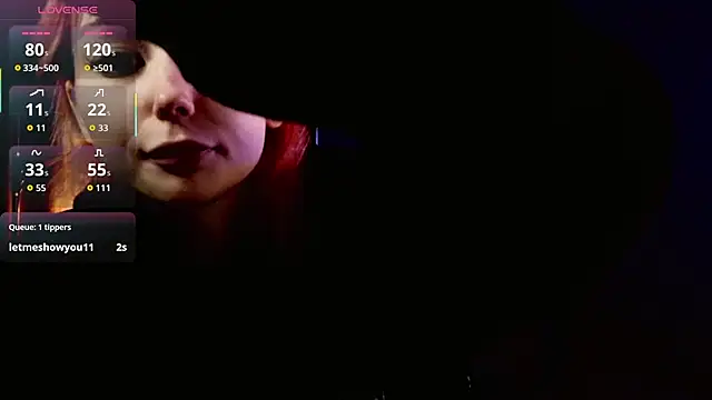 Kiara Dream online show from 22, 2, 2026