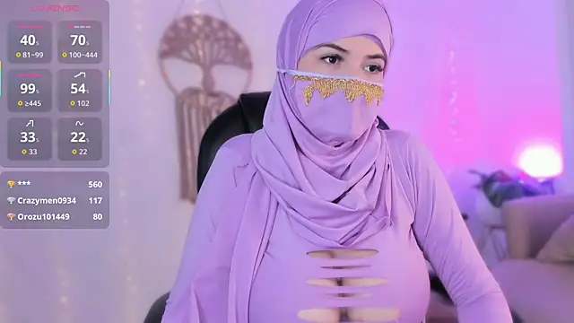 Snapshot of salma_isawwii chatting on 25, 9, 2025 salma isawwii online show from 25, 9, 2025