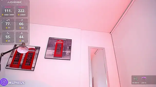 Imsophie2 online show from 13, 3, 2026