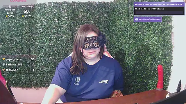 SophieSimmons  online show from 14, 9, 2025