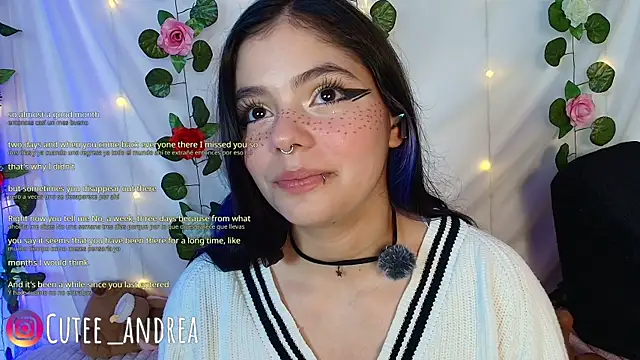 Snapshot of cutee_andrea chatting on 28, 4, 2026 cutee andrea online show from 28, 4, 2026