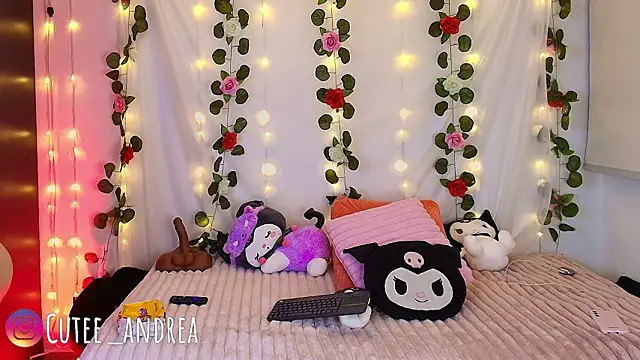 cutee andrea online show from 10, 3, 2026