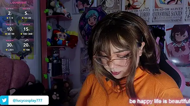 Lucycosplay777 online show from 6, 7, 2026