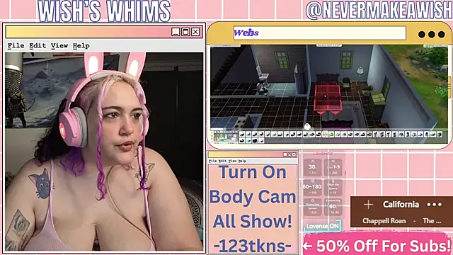 Snapshot of nevermakeawish chatting on 21, 6, 2026 nevermakeawish online show from 21, 6, 2026
