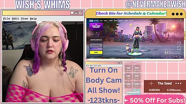 Snapshot of nevermakeawish chatting on 23, 6, 2026 nevermakeawish online show from 23, 6, 2026
