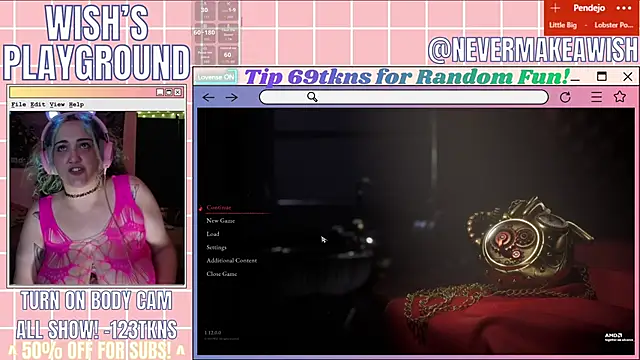 nevermakeawish online show from 13, 3, 2026