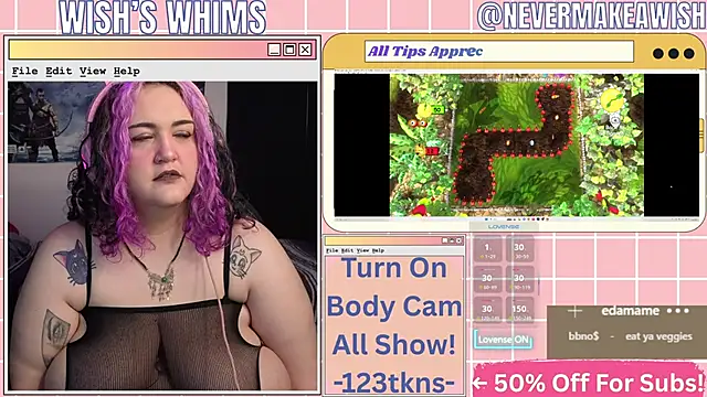 nevermakeawish online show from 17, 5, 2026