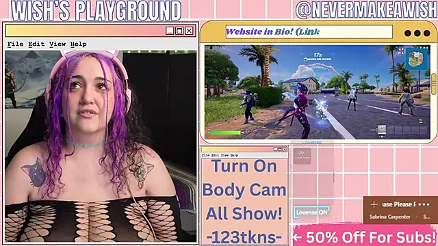 nevermakeawish online show from 12, 4, 2026