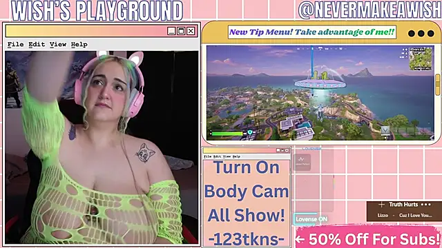 nevermakeawish online show from 8, 3, 2026