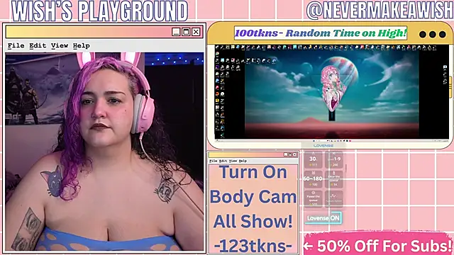 nevermakeawish online show from 5, 5, 2026