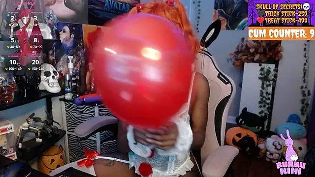 bunniikimi online show from 29, 10, 2025