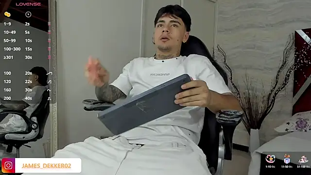 JamesDeker online show from 20, 10, 2025