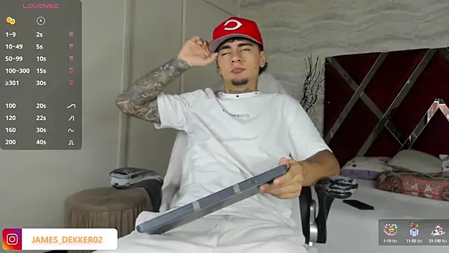 JamesDeker online show from 27, 9, 2025