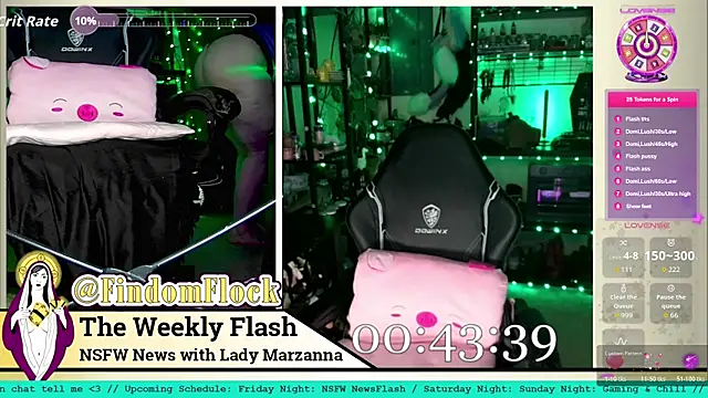 LadyMarzanna online show from 23, 5, 2026