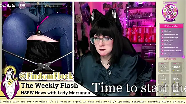 LadyMarzanna online show from 16, 5, 2026