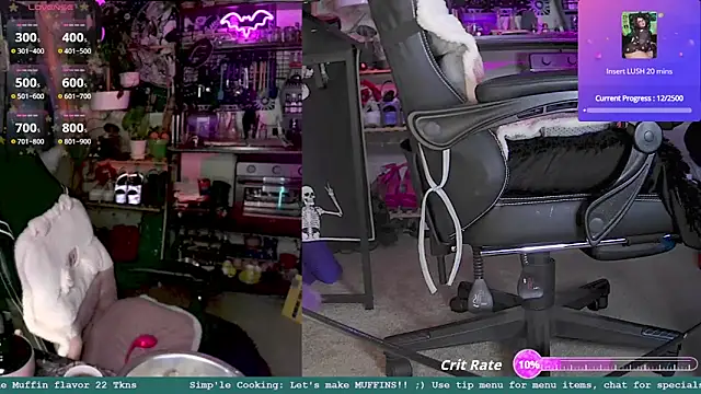 LadyMarzanna online show from 25, 10, 2025