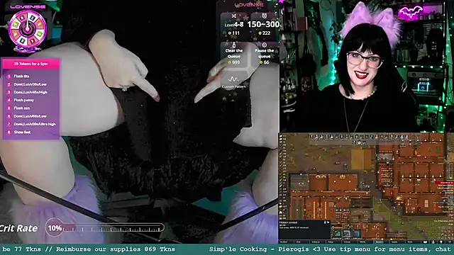 LadyMarzanna online show from 2, 10, 2025