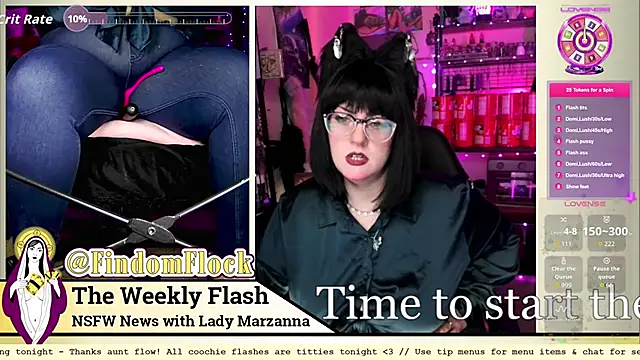 LadyMarzanna online show from 16, 5, 2026