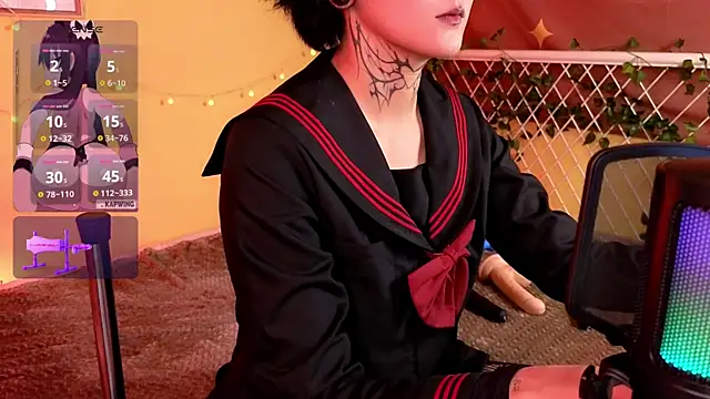 GothXRaven online show from 22, 9, 2025