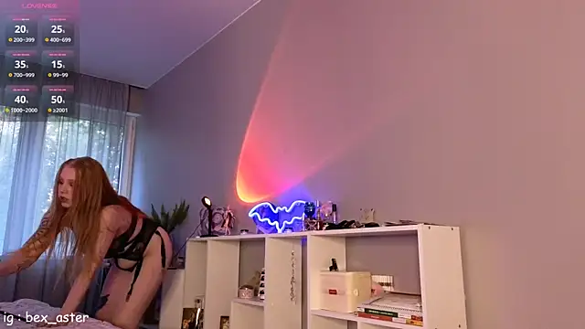 RebeccaAster online show from 24, 7, 2026