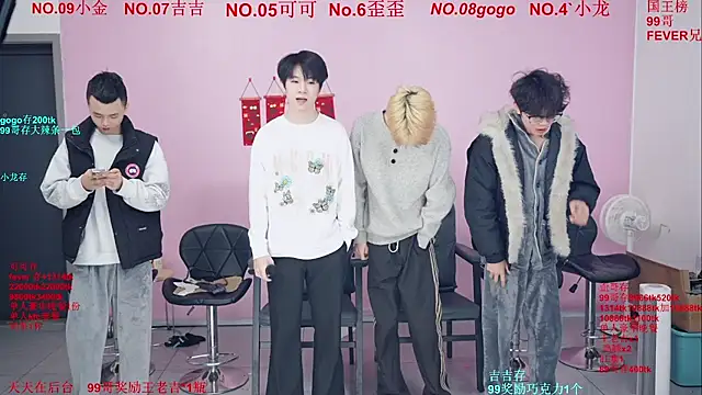 Beautifulboys-777 online show from 1, 2, 2026