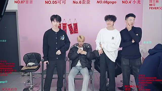 Beautifulboys-777 online show from 3, 2, 2026