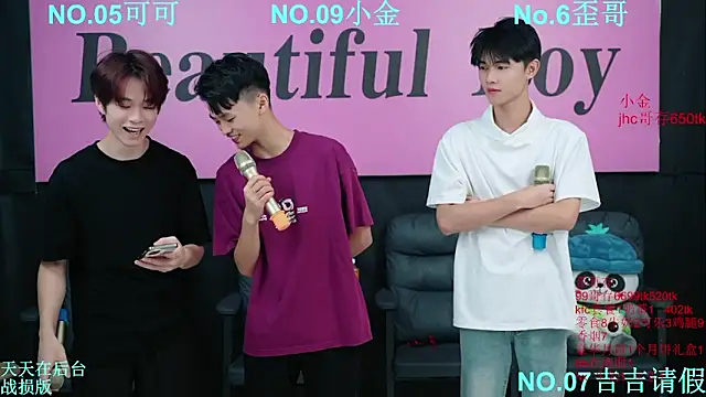 Beautifulboys-777 online show from 6, 10, 2025