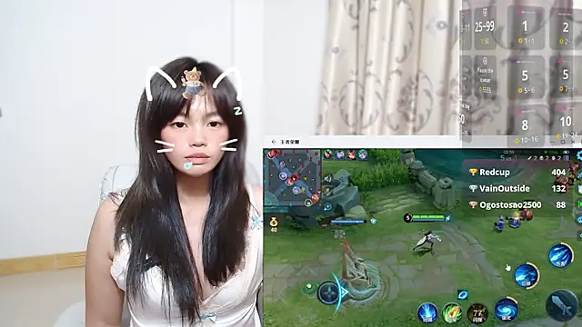 Snapshot of Duolamei chatting on 22, 11, 2025 Duolamei online show from 22, 11, 2025