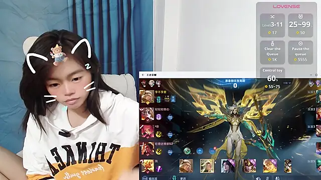 Snapshot of Duolamei chatting on 25, 10, 2025 Duolamei online show from 25, 10, 2025