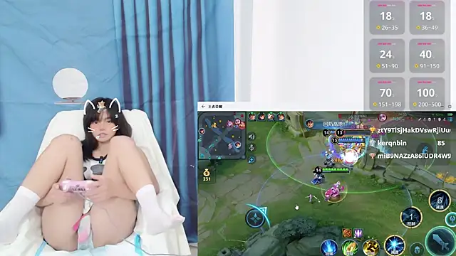 Snapshot of Duolamei chatting on 10, 10, 2025 Duolamei online show from 10, 10, 2025