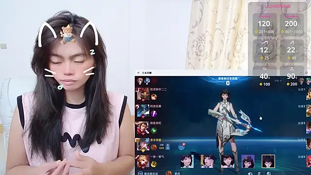 Snapshot of Duolamei chatting on 29, 10, 2025 Duolamei online show from 29, 10, 2025