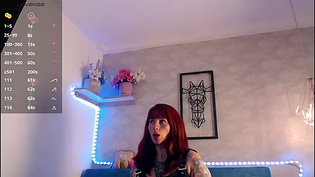  lovely celeste online show from 11, 10, 2025