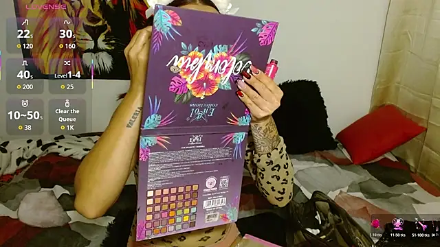 Divinejewel444 online show from 20, 12, 2025