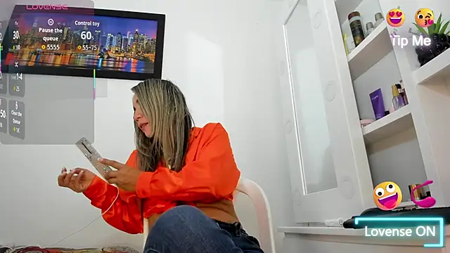 Ms lunaRose online show from 21, 2, 2026