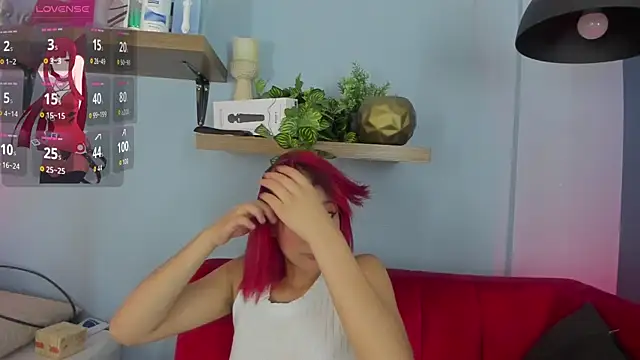 Cristalfoxy  online show from 21, 3, 2026