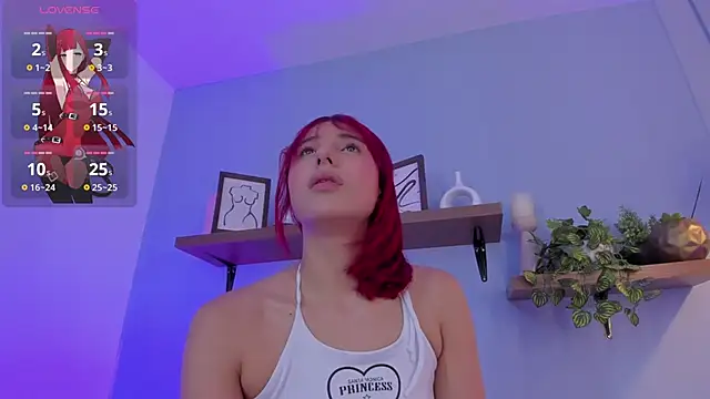 Cristalfoxy  online show from 1, 3, 2026