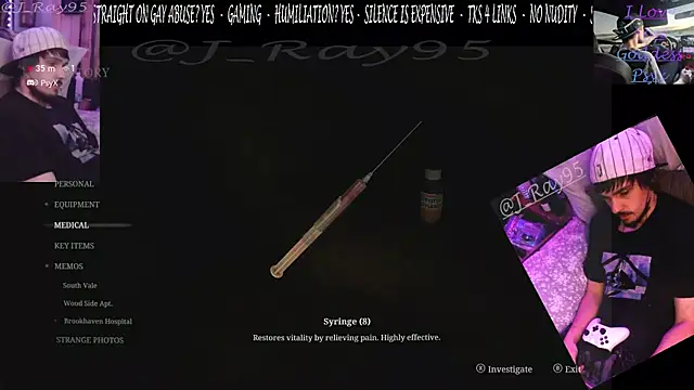 j ray95 online show from 26, 11, 2025