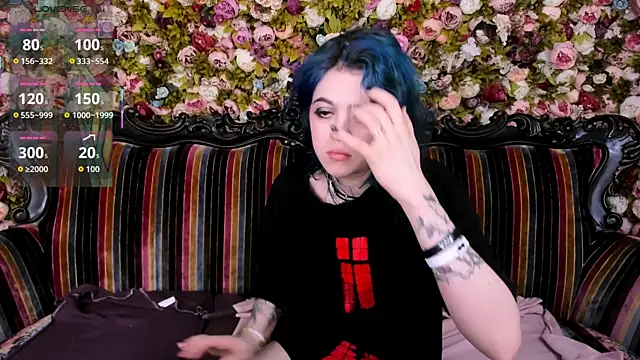 NoelleGothicShadow online show from 22, 2, 2026