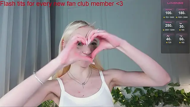 NyxBlonde online show from 9, 1, 2026