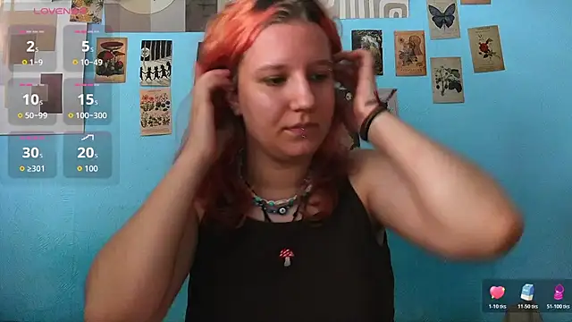 Hailey Foxy online show from 25, 7, 2026
