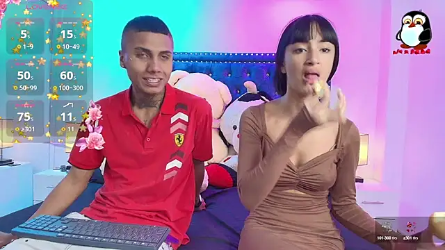 Snapshot of Damian_and_roxanne chatting on 25, 9, 2025 Damian and roxanne online show from 25, 9, 2025