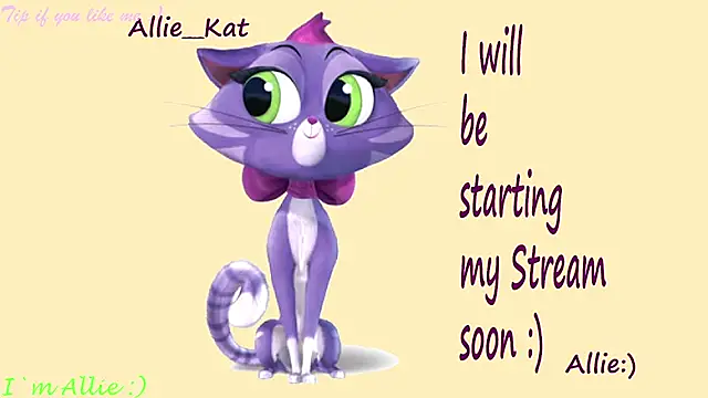 Allie Kat online show from 4, 4, 2026