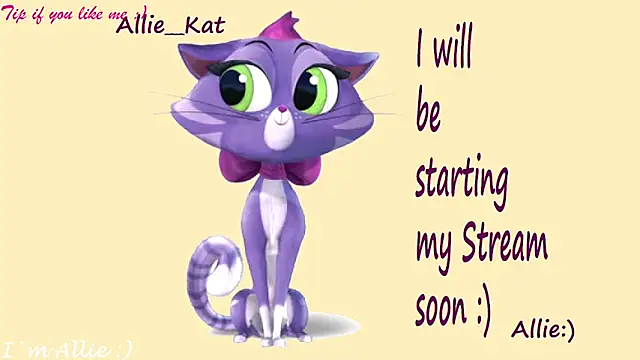 Allie Kat online show from 17, 5, 2026